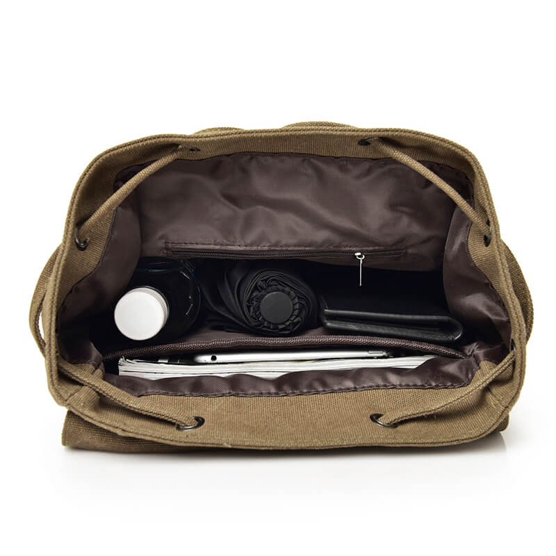 Mochila Unissex de Lona Dida Bear