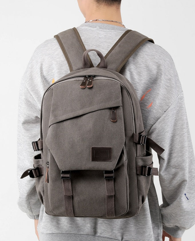 Mochila de Lona Masculina Escolar Dida Bear