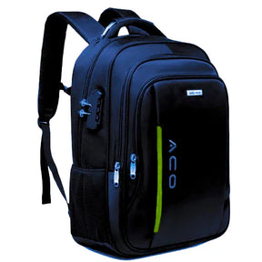 Mochila Unissex A.C.O Impermeável para Notebook Senha Carregamento USB/Fone