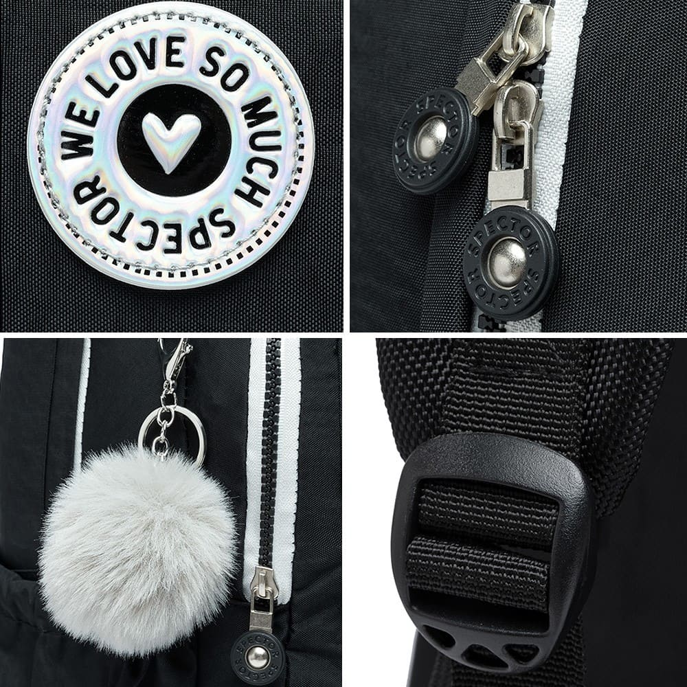 Mochila Feminina Escolar Welove + Estojo & Chaveiro de Brinde